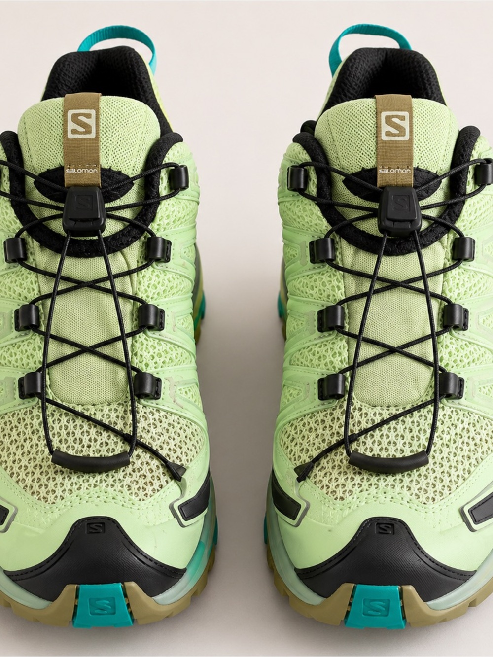 Salomon XA Pro 3D Trail Running Shoes Green Blue Women’s 8.5